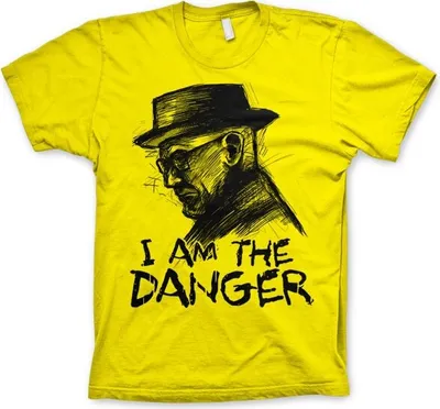 Produktbild von I Am The Danger T-Shirt - Small - Yellow