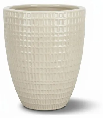 Zdjęcie produktu dla Doniczka ceramiczna Provencelia VERNE Kremowy, Ø41 cm x H55 cm, mrozoodporna
