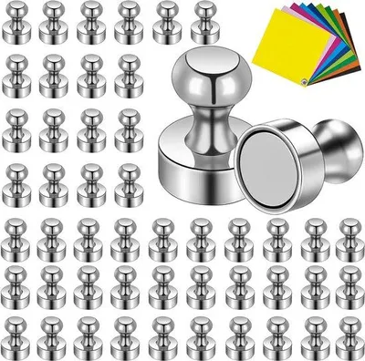 Produktbild von Starke Neodym Magneten 12x16mm für Kühlschrank und Pinnwand