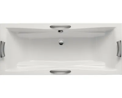 Produktbild von OTTOFOND Badewanne Lusaka Duo 80 x 180 cm weiß glänzend glatt 861201