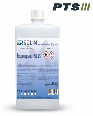 Produktbild von Isopropanol 99,9 % IPA 1 L Reiniger & Entfetter ERSOLIN