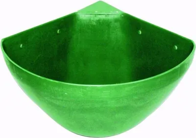 Produktbild von Kunststoff Ecktrog Futtertrog Pferdetrog Fohlentrog 16 Liter
