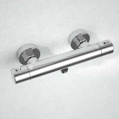Produktbild von Görbach Thermostat Duscharmatur mit 38 °C Sicherheitstaste, Mischbatterie Dusche