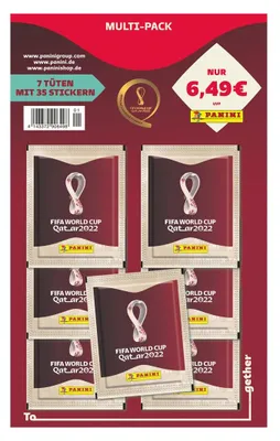 Produktbild von Panini WM 2022 Qatar Sammelsticker - 1 Multipack