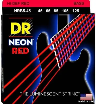 Produktbild von DR Strings NRB5-45 Saiten für 5-saitigen E-Bass, Saiten für 5-Saiter E-Bass
