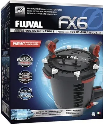 Produktbild von Fluval FX6, 1500 l, Süßwasser, Meerwasser, Italien, 400 mm, 400 mm, 530 mm
