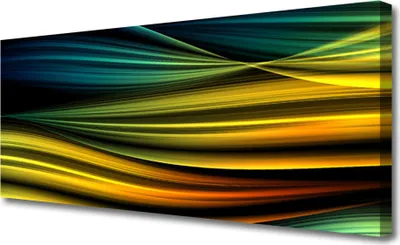 Produktbild von Tulup Leinwand-Bilder 125x50 Wandbild Canvas Kunstdruck Abstrakt Kunst