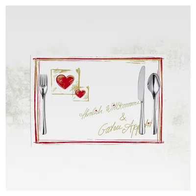 Produktbild von Papier Tischsets 40 cm x 30 cm, Einweg Platzsets 100 Stück