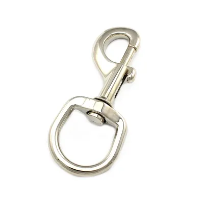 Produktbild von 10 Karabinerhaken mit Wirbel 81 x 29mm 3/4" Zoll Gurtbreite 20mm Karabiner