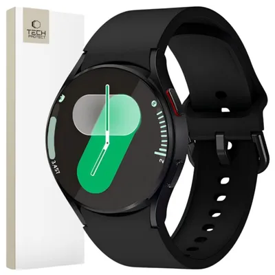 Produktbild von Tech-Protect Silikon Samsung Galaxy Watch 4 / 5 / 5 Pro / 6 / 7 / Fe Schwarz