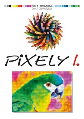 Produktbild von Malbuch der Serie Pixely I. im DIN A4 Format