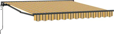 Immagine prodotto di Struttura della tenda Giallo e Grigio 350 x 250 cm