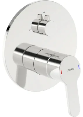 Immagine prodotto di Set completo Hansa per miscelatore monocomando a due vie HANSAPRIMO 8990, rosetta rotonda, cromata, 1 pz.