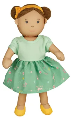 Produktbild von Heless Stoffpuppe Livi 32cm - weiche Kuschelpuppe Spielzeug