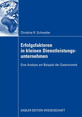 Produktbild von Erfolgsfaktoren in kleinen Dienstleistungsunternehmen