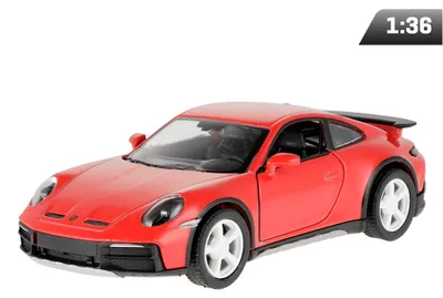 Image de Model 1:36, Porsche 911 Rallye, czerwony