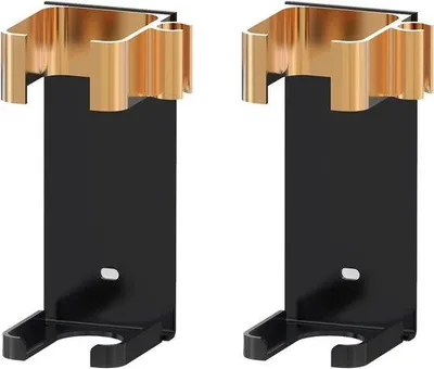 Produktbild von 2er-Set wandmontierter Krüllstab, Aufbewahrungsstand für Krüllstab, Föhnstand, Krüllstab, Stilkrüllstab, Kamm