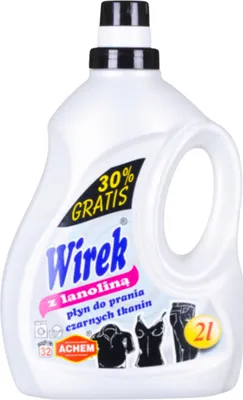 Zdjęcie produktu dla Płyn Do Prania Tkanin Czarnych Wirek 2 Litry