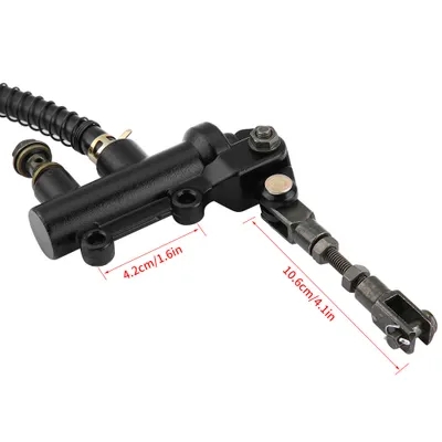 Zdjęcie produktu dla Pompa hamulca nożnego tylnego, hydrauliczny cylinder główny, pompa hamulca nożnego tylnego, cylinder hamulca tylnego, składany cylinder hamulca tylnego, zbiornik pompy hamulca tylnego