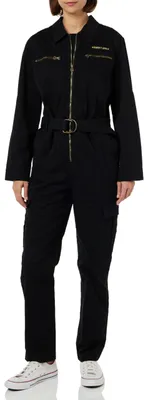Immagine prodotto di Schott NYC, tuta da lavoro da donna, modello Trjbattle70w, colore nero, taglia Small