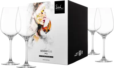Produktbild von EISCH 4 Bordeauxgläser 500/21 im Geschenkkarton SUPERIOR SENSISPLUS 25006021