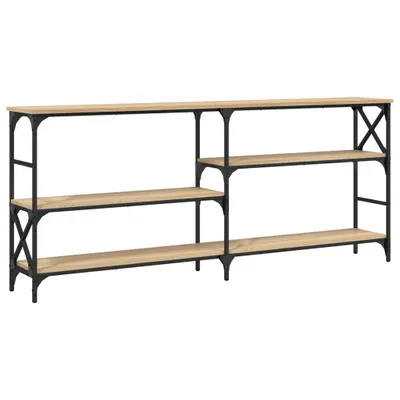 Zdjęcie produktu dla vidaXL Stolik konsola dąb sonoma 180x29x76,5 cm materiał drewnopochodny