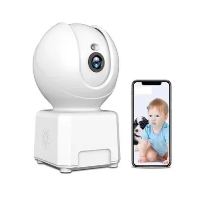 Produktbild von WLAN IP Kamera Überwachungskamera (Linsenschwenkung und Neigung, 3MP-Auflösung, 2-Wege-Audio, Nachtsicht