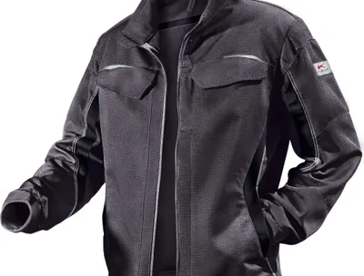 Produktbild von Kübler Pulsschlag Jacke anthrazit/schwarz Gr. 62