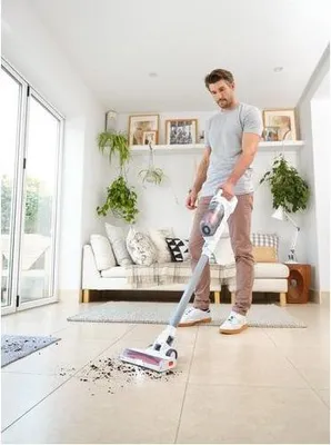 Imagen del producto de Black & Decker BHFEA515J, sin bolsa, naranja, blanco, 0,5 l, para uso en seco, sistema ciclónico, sistema ciclónico