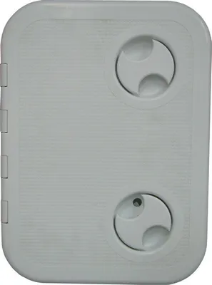 Produktbild von Inspektionsluke 460 x 511 mm grau Kunststoff