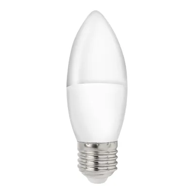 Produktbild von LED Leuchtmittel Kerze 4W = 32W E27 matt 200° kaltweiß 6000K Tageslicht
