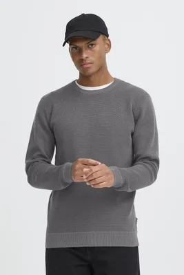 Produktbild von Blend BHBAAL Herren Strickpullover Feinstrick Pullover Baumwollmischung regular fit