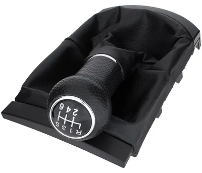 Produktbild von Schaltknauf 6-Gang Schaltmanschette Rahmen für Seat Ibiza III 2002/02-2005/12