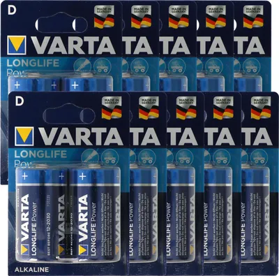 Produktbild von Varta Longlife Power (ehem. High Energy) Mono D 4920 Batterien 10x 2-er Blister