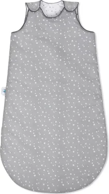 Produktbild von Detský spací vak Pepi - 100% bavlna 45 x 75 cm - celoročný spací vak Letný spací vak pre deti - Grey Galaxy
