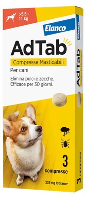 Immagine prodotto di ADTAB 3 compresse 225 mg cani 5,5-11 kg