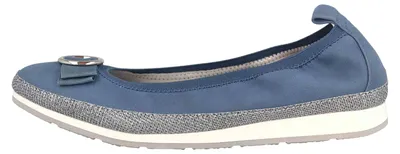 Produktbild von Fitters Footwear Luisa Ballerinas in Übergrößen Blau 2.133299 Blue große Damenschuhe