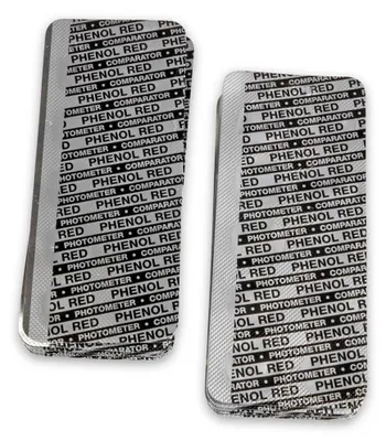 Produktbild von 200 Stk. Phenol Red Tabletten für Photometer (20 Streifen)
