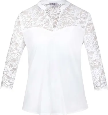 Produktbild von Bluse Janina-Majara halbarm ecru 32