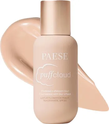 Image de PAESE PUFF CLOUD FOUNDATION EFFET FLOU 03 BEIGE SABLE 37 ml