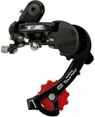 Produktbild von Shimano Tourney RD-TZ50 Schaltwerk 6-fach langer Käfig Fahrrad E-Bike MTB Trekking Schaltung Direktmontage