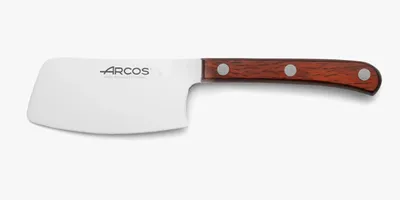 Steakmesser 90 mm, NITRUM Edelstahl, Holzgriff braun
