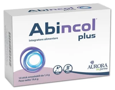 Produktbild von ABINCOL PLUS, 14 löslich Sticks zur Mundauflösung