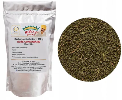 Produktbild von Bohnenkraut, zerkleinert, 100G Großpackung