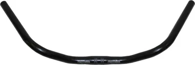 Immagine prodotto di ergotec 15713031 Barra manubrio Country in acciaio, Ø 25,4 mm, 590 mm, 67°, nero
