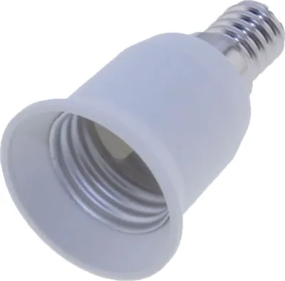 Produktbild von 5599 Adapter von E14 auf Sockel E27 Kunststoff 230 Volt