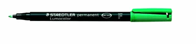 Produktbild von Staedtler Lumocolor, Grün, Schwarz, Grün, 0,6 mm, Universal, 1 Stück(e), Deutschland