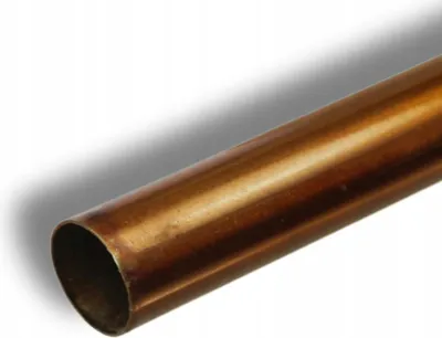 Produktbild von Rohr - Stahlrohr - 100 cm - ⌀ 25 mm - Bernstein - Pulverbeschichtet - Treppengeländer - Füllung der Balustrade