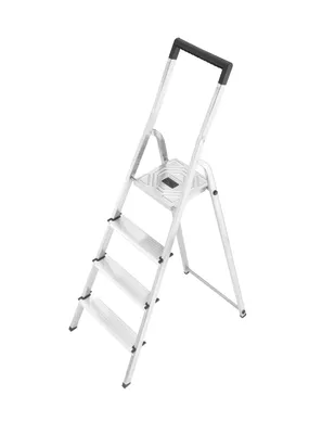 Produktbild von Hailo Haushaltsleiter L40 EasyClix 4 Alu-Stufen, 8140401