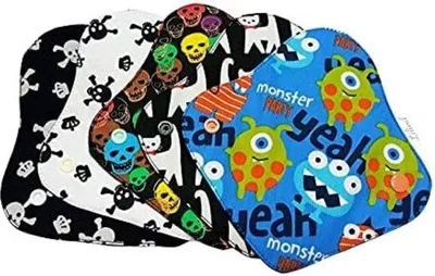 Productafbeelding van Famanu Herbruikbare menstruatiepads - Comfortabel en milieuvriendelijk - Halloween - Set van 5